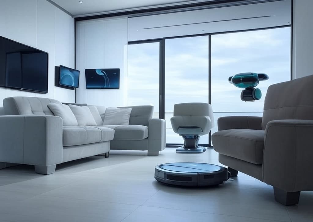 Wifi in office with many electronic devices image.